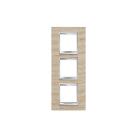 Gewiss LUX INT. РАМКА 2+ 2+2 ВЕРТ. МОДУЛЯ, КЛЕН