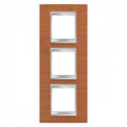 Gewiss LUX INT. РАМКА 2+ 2+2 ВЕРТ. МОДУЛЯ, ВИШНЯ