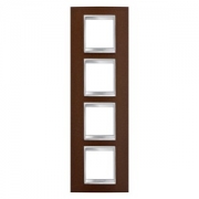 Gewiss LUX INT. РАМКА 2+2+ 2+2 ВЕРТ. МОДУЛЯ, РЖАВЧИНА