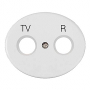 Розетка TV-R-SAT одиночная Tacto (Белый)