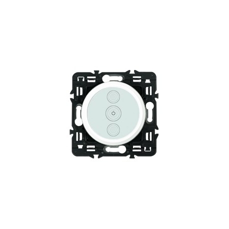 Светорегулятор сенсорный Legrand Celiane 400Вт с лицевой панелью (белый)