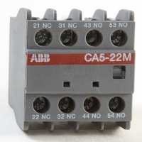 Контактный блок ABB CA5-22M 2HO+2H3 фронтальный для A9..A110