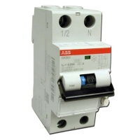 Дифференциальный автоматический выключатель ABB серии DS201 6a 30мА