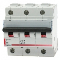 Автоматический выключатель Legrand 3-полюсный 125A-3М(тип C)