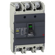 Автоматический выключатель Schneider Electric EZC250F 125A 18 кА/400В 3П3Т
