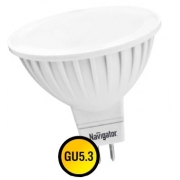 Лампа LED 7вт 230в GU5.3 тепло-белая Navigator (94244 NLL-MR16)