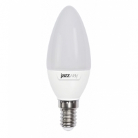 Лампа LED 9Вт Е14 холод.матовая свеча JazzWay (2859488)