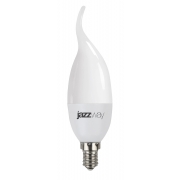 Лампа LED 9Вт Е14 холод.матовая свеча на ветру JazzWay (2859549)