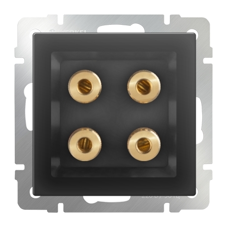 Выключатель перекрестный одноклавишный (из 3-х мест) серо-коричневый Werkel a033770 WL07-SW-1G-C