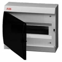 ABB Unibox Бокс настенный 12 мод. серый с прозрачной дверцей IP41