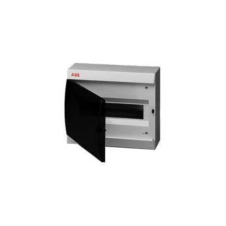 ABB Unibox Бокс настенный 12 мод. серый с прозрачной дверцей IP41