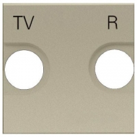 Розетка TV-R без фильтра ZENIT (шампань)